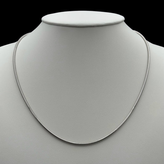 Colier Snake 55cm Argint