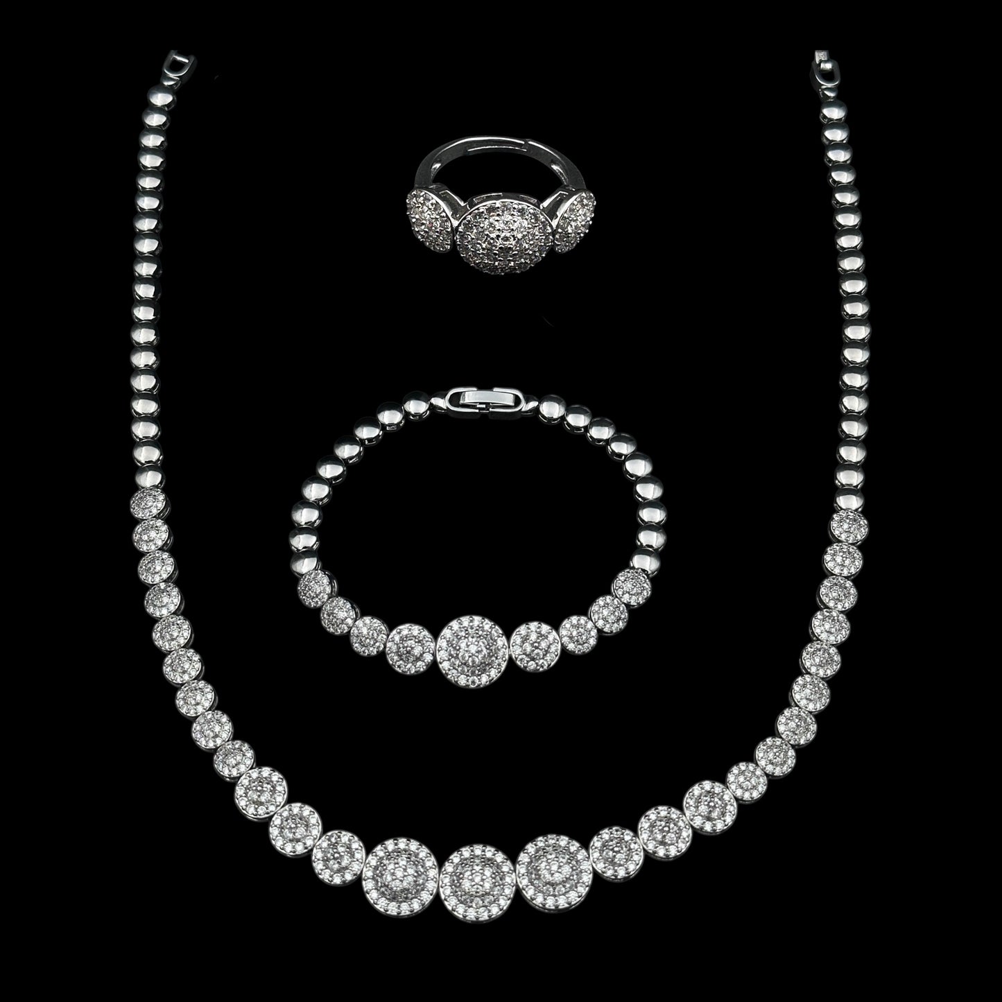 Set Tennis Dubai Silver