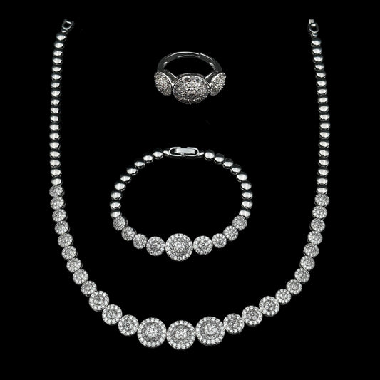 Set Tennis Dubai Silver