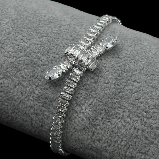 Brățară Tennis Serpent Silver