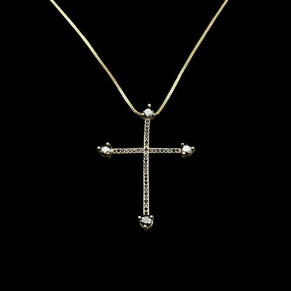 Colier INOX Midnight Cross