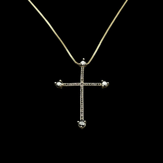Colier INOX Midnight Cross