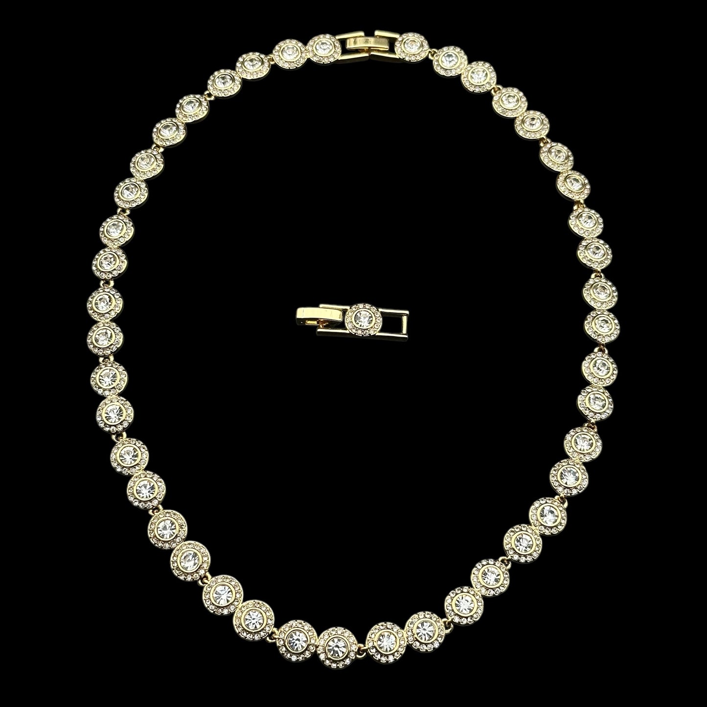 Set Tennis Angely Placat cu Aur 18K