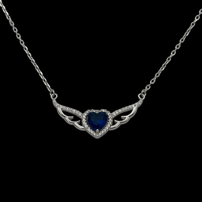 Lantisor Angel's Heart Blue Argint