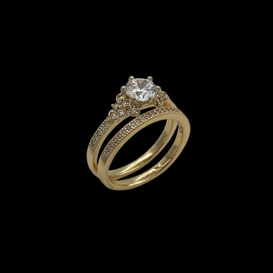 Inel Destiny Placat cu Aur 18K
