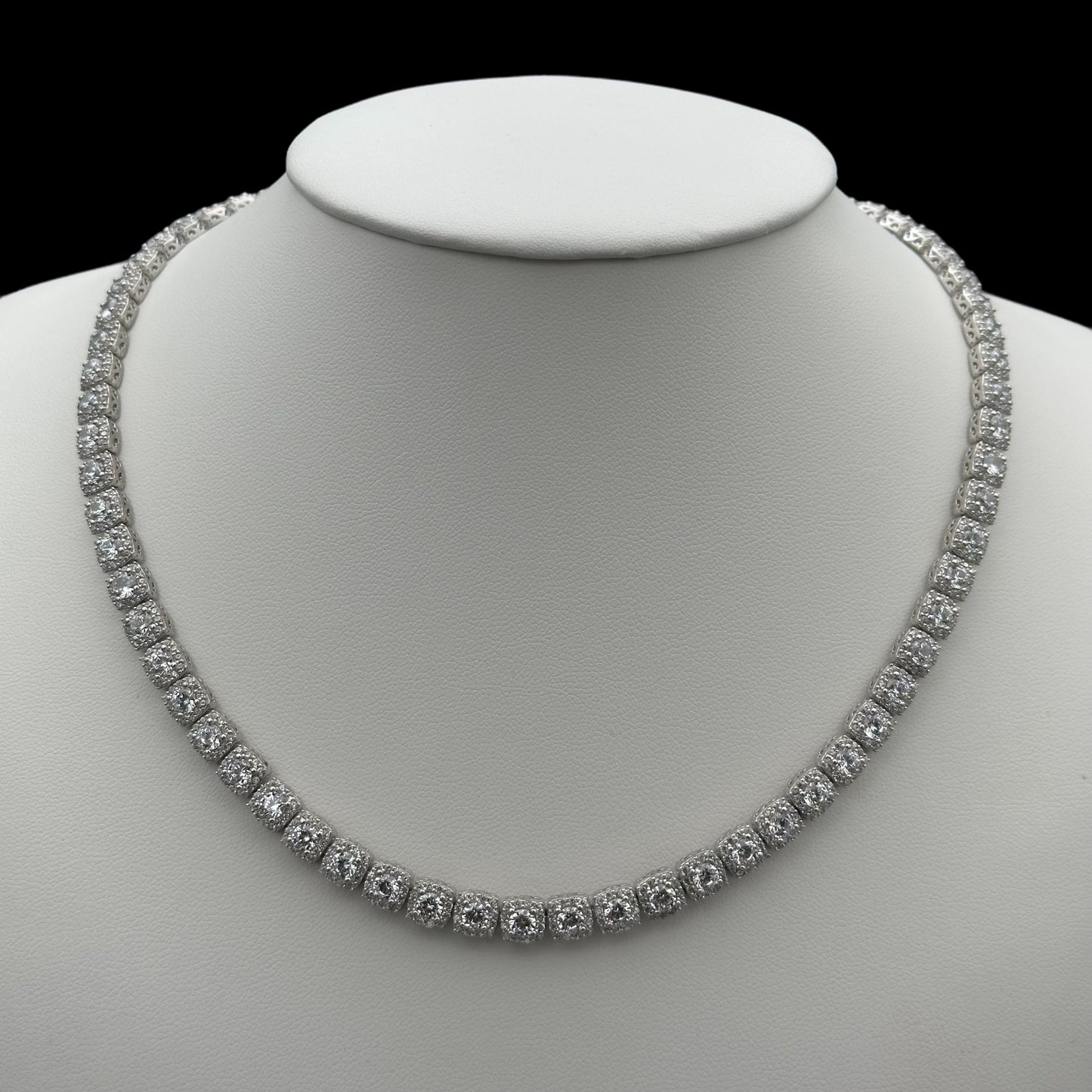 Colier Tennis Diamond S Argint