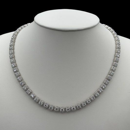 Colier Tennis Diamond S Argint