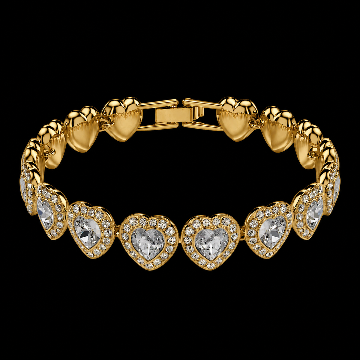 Set Tennis Affection Placat cu Aur 18K