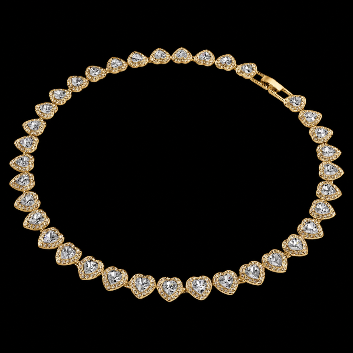 Set Tennis Affection Placat cu Aur 18K