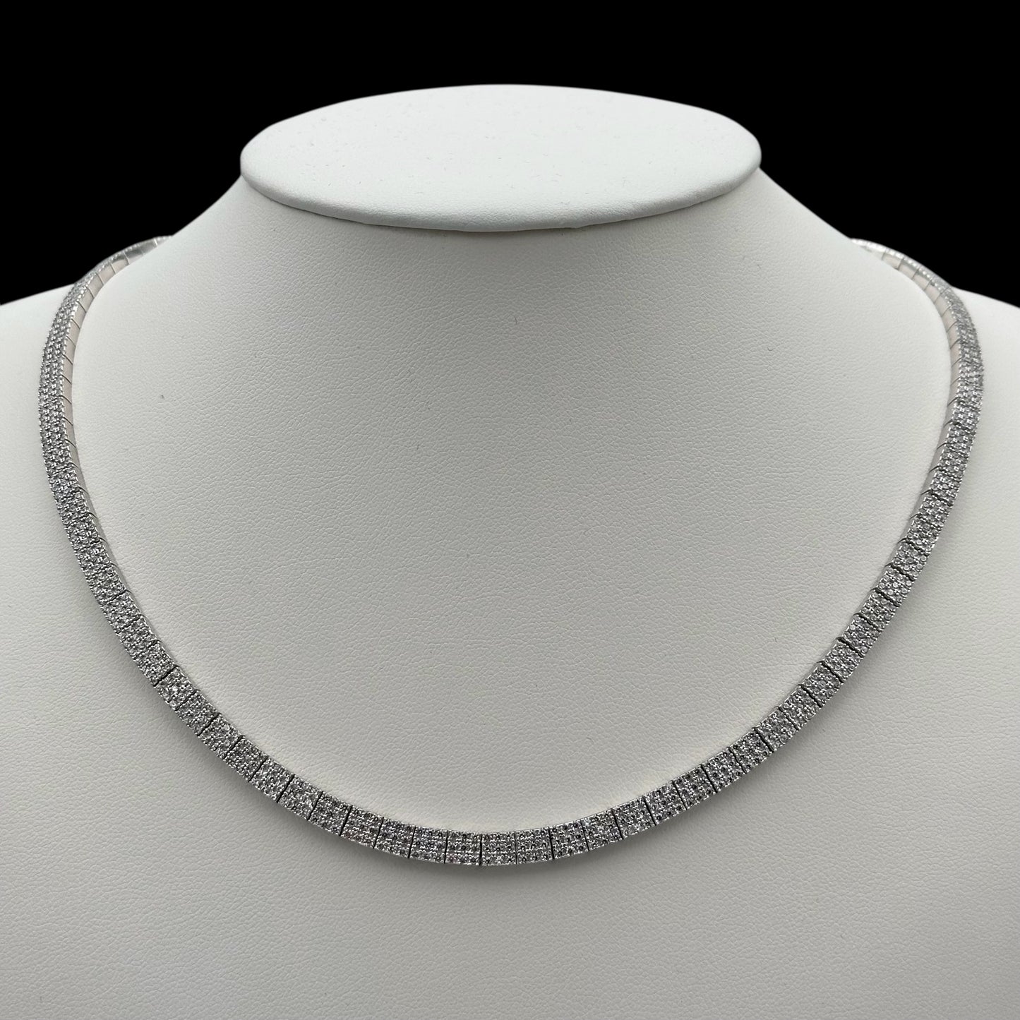 Colier Tennis Seraphine Argint