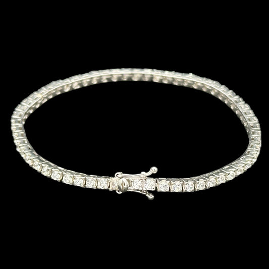 Bratara Tennis 3mm Argint