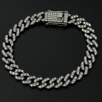 Brățară Cuban 7,5mm Silver