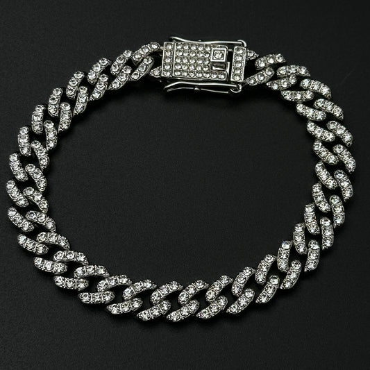 Brățară Cuban 7,5mm Silver