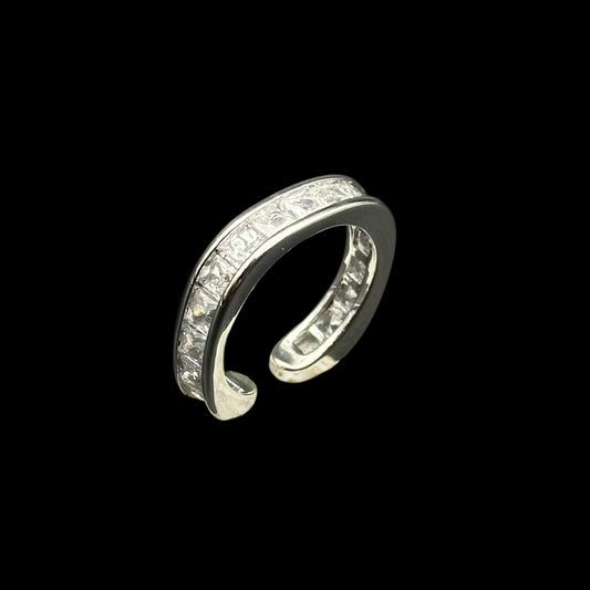 Inel reglabil Brilliance Silver