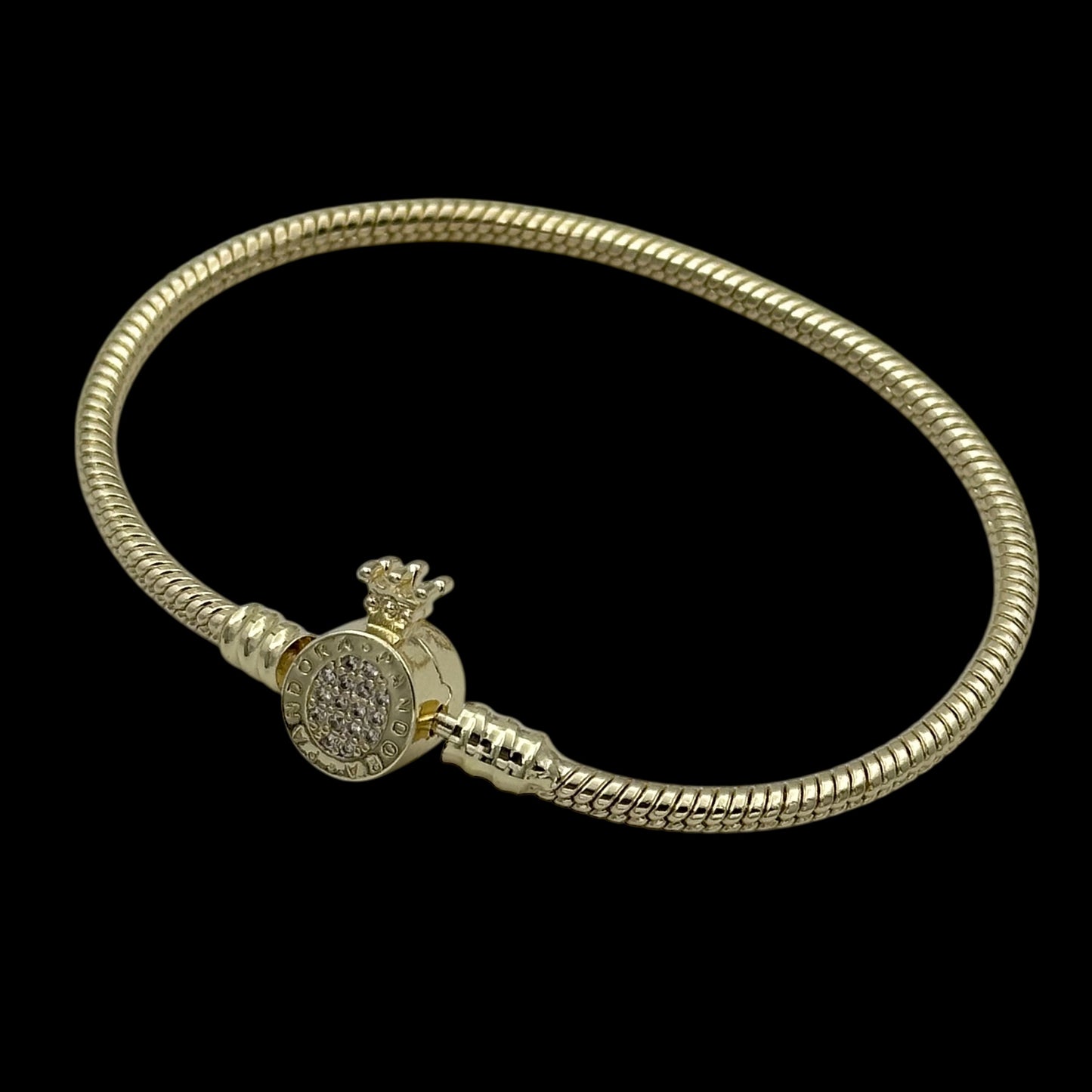 Brățară Charms Queen Placată cu Aur 18K