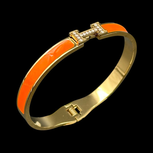 Brățară Fixă Havana Orange INOX
