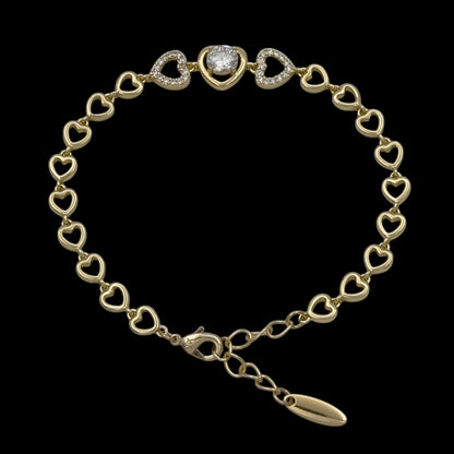 Bratara Romance Placata cu Aur 18K