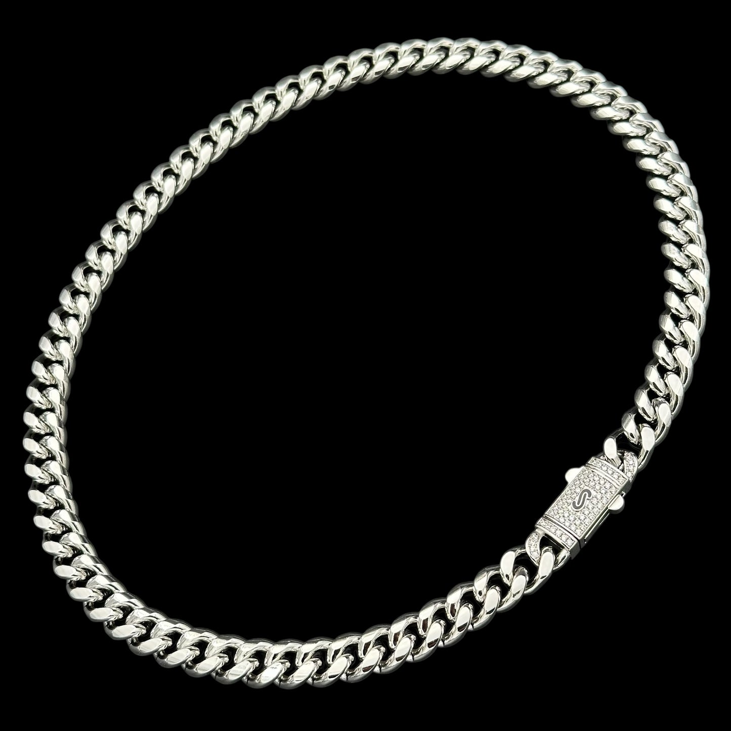 Colier Cuban Miami INOX