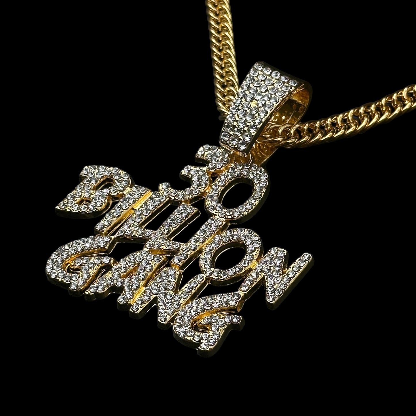 Colier “30 Billion Gang” Gold