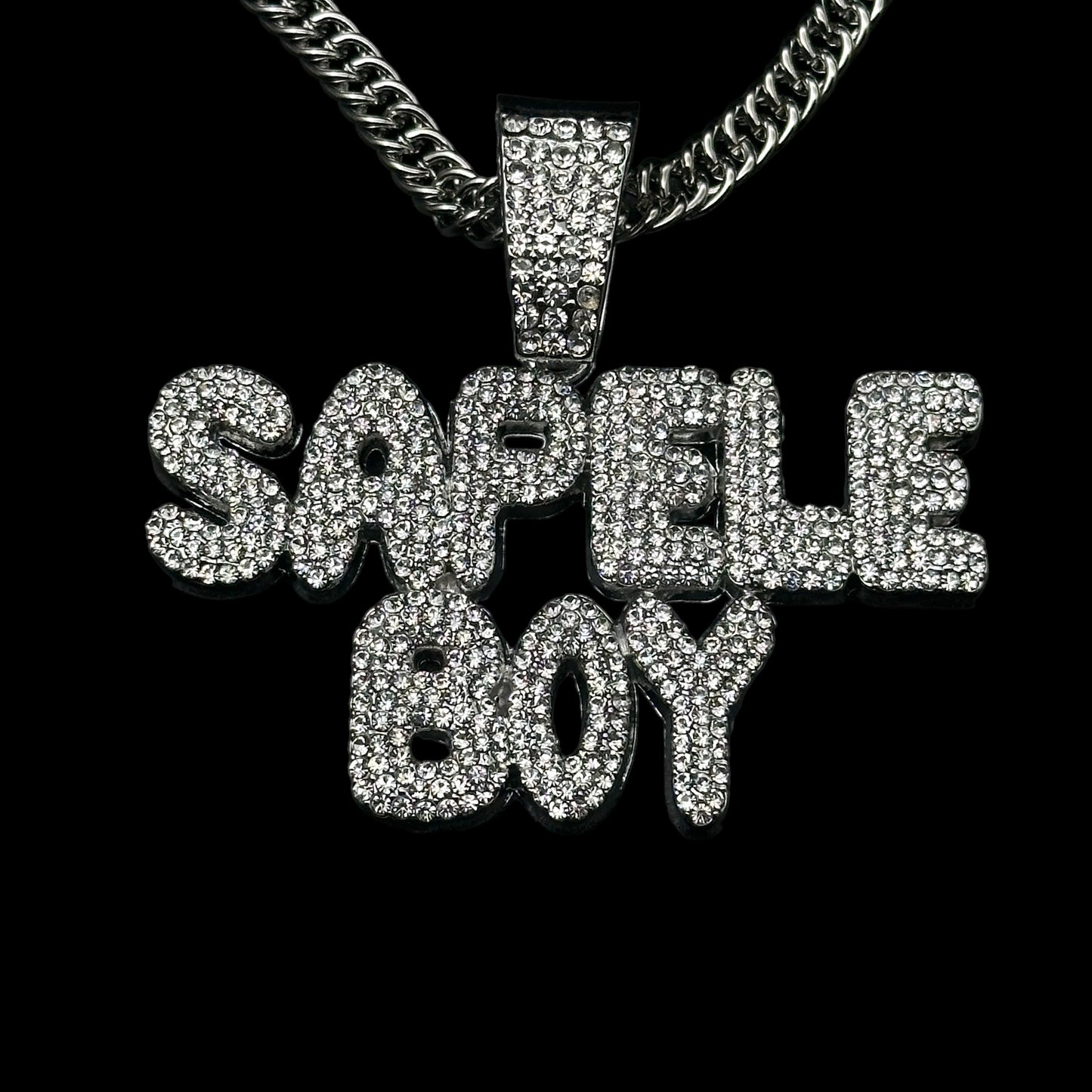 Colier “Sapele Boy” Silver