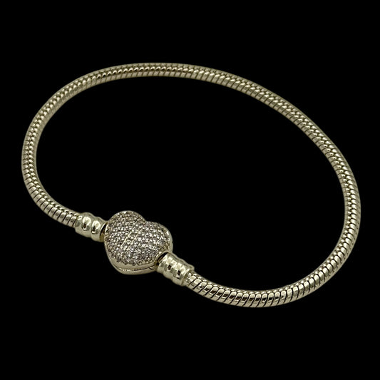 Brățară Charms Love Placată cu Aur 18K