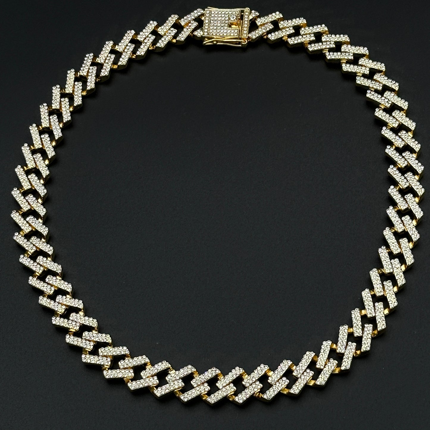 Colier Cuban Miami Gold