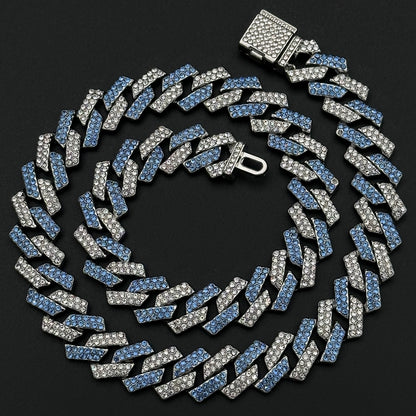 Colier Cuban Special Blue