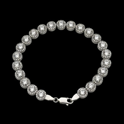 Bratara Tennis Angely Argint