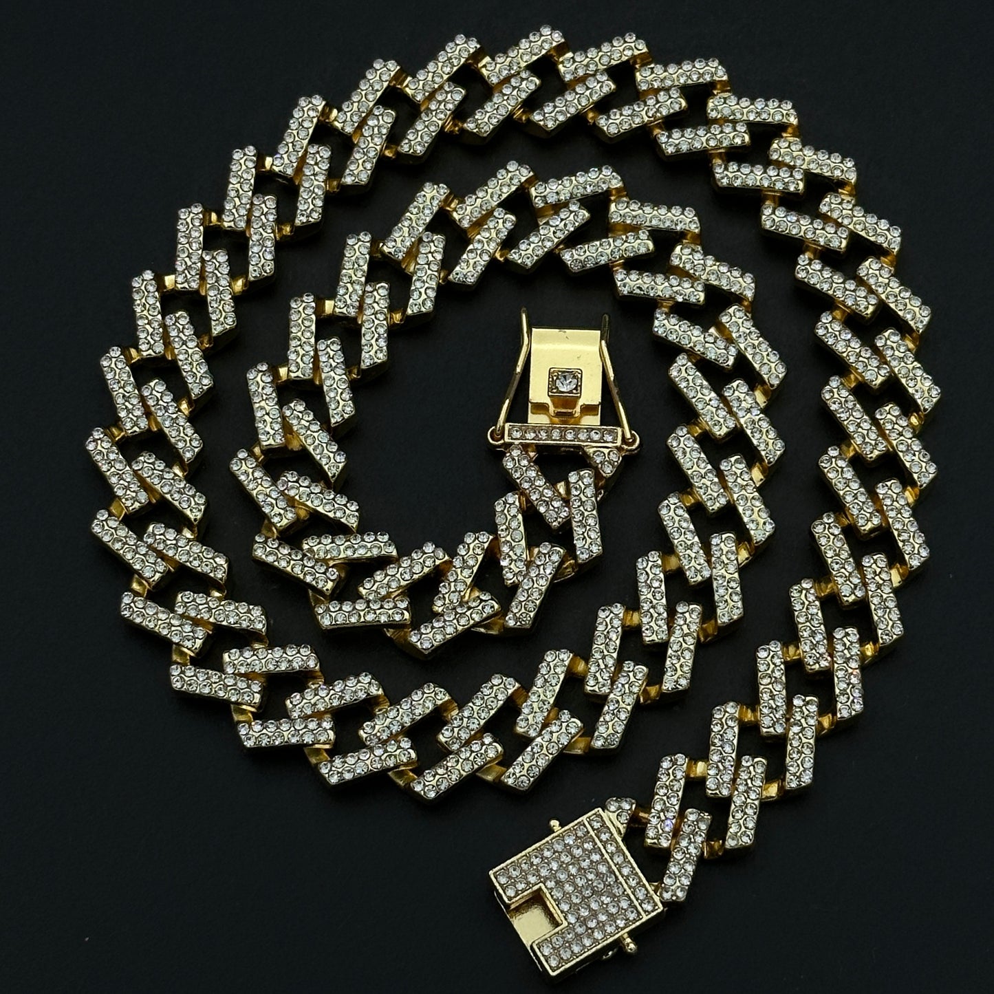 Colier Cuban Miami Gold