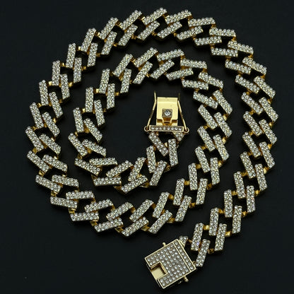 Colier Cuban Miami Gold