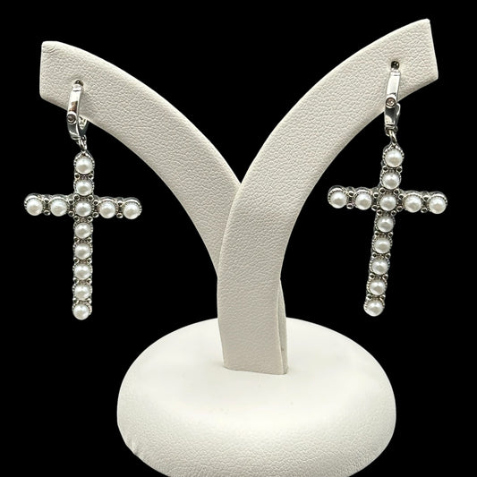 Cercei Cross Silver