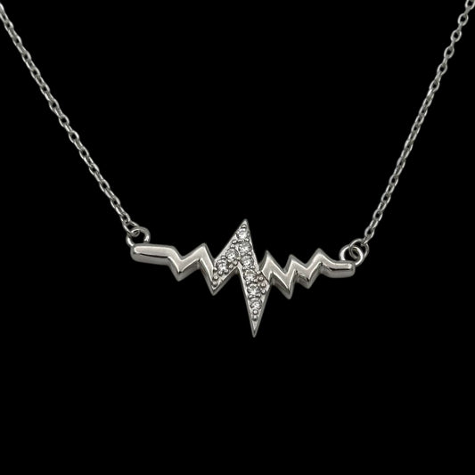 Colier Heartbeat Argint