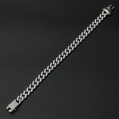 Brățară Cuban 7,5mm Silver