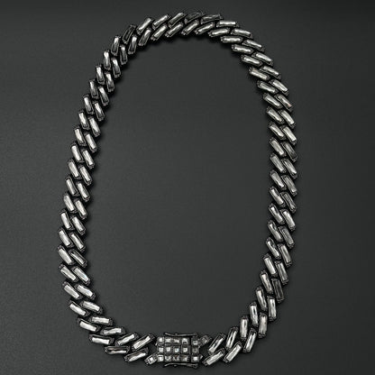 Colier Cuban Elegance Black