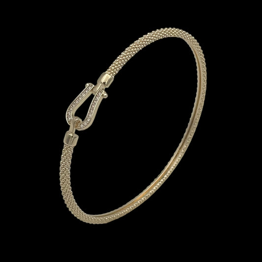 Brățară Fixă Blessed Placată cu Aur 18K