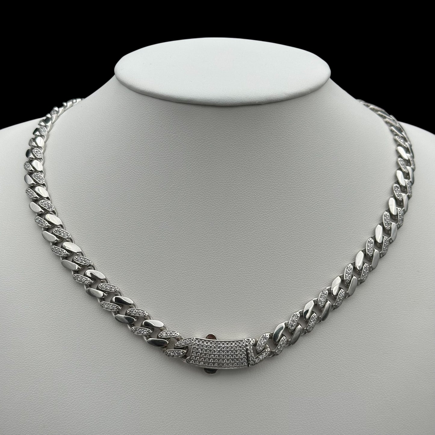 Colier Cuban Linked Argint