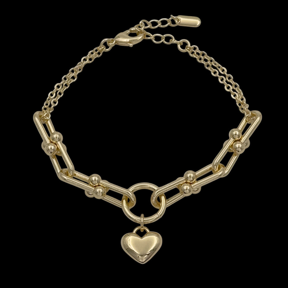 Bratara Legacy Love Placata cu Aur 18K