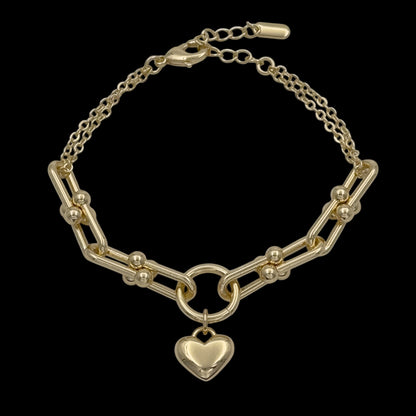 Bratara Legacy Love Placata cu Aur 18K