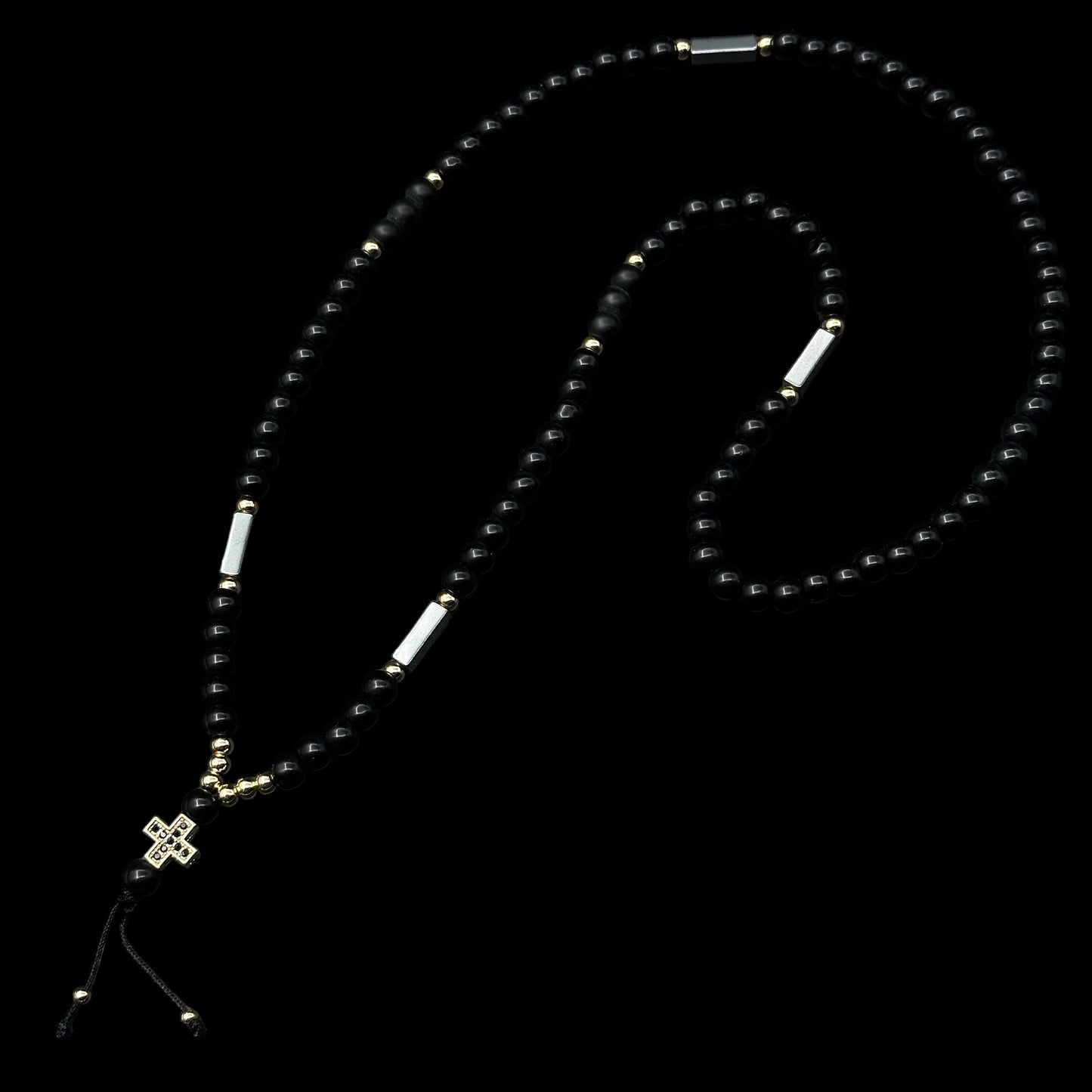 Colier Rosary 55cm Church INOX