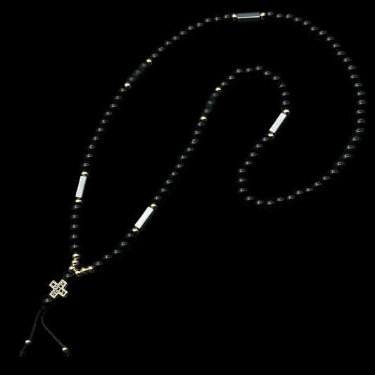 Colier Rosary 55cm Church INOX