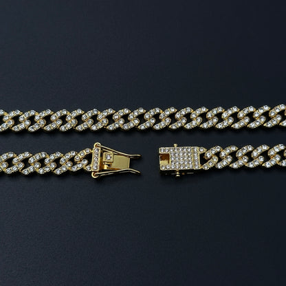 Brățară Cuban 7,5mm Gold