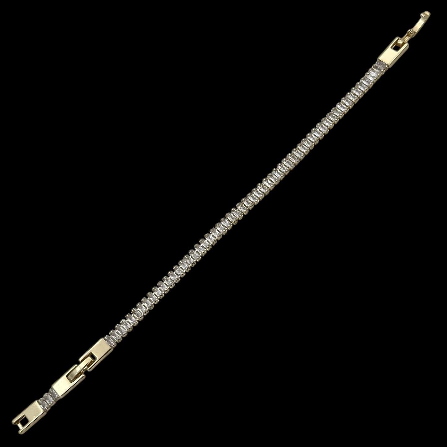 Brățară Tennis Deluxe Placată cu Aur 18K