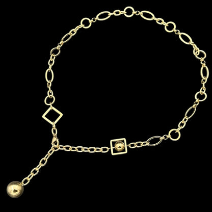 Colier Eclipse 2 Placat cu Aur 18K