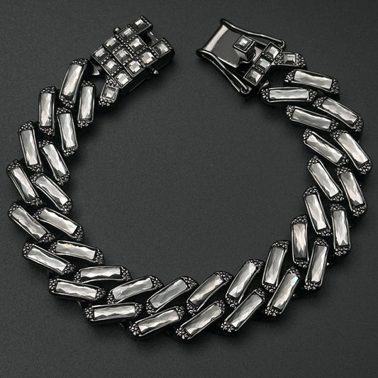 Brățară Cuban Elegance Black
