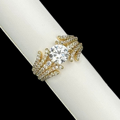 Inel Angel Wings Placat cu Aur 18K