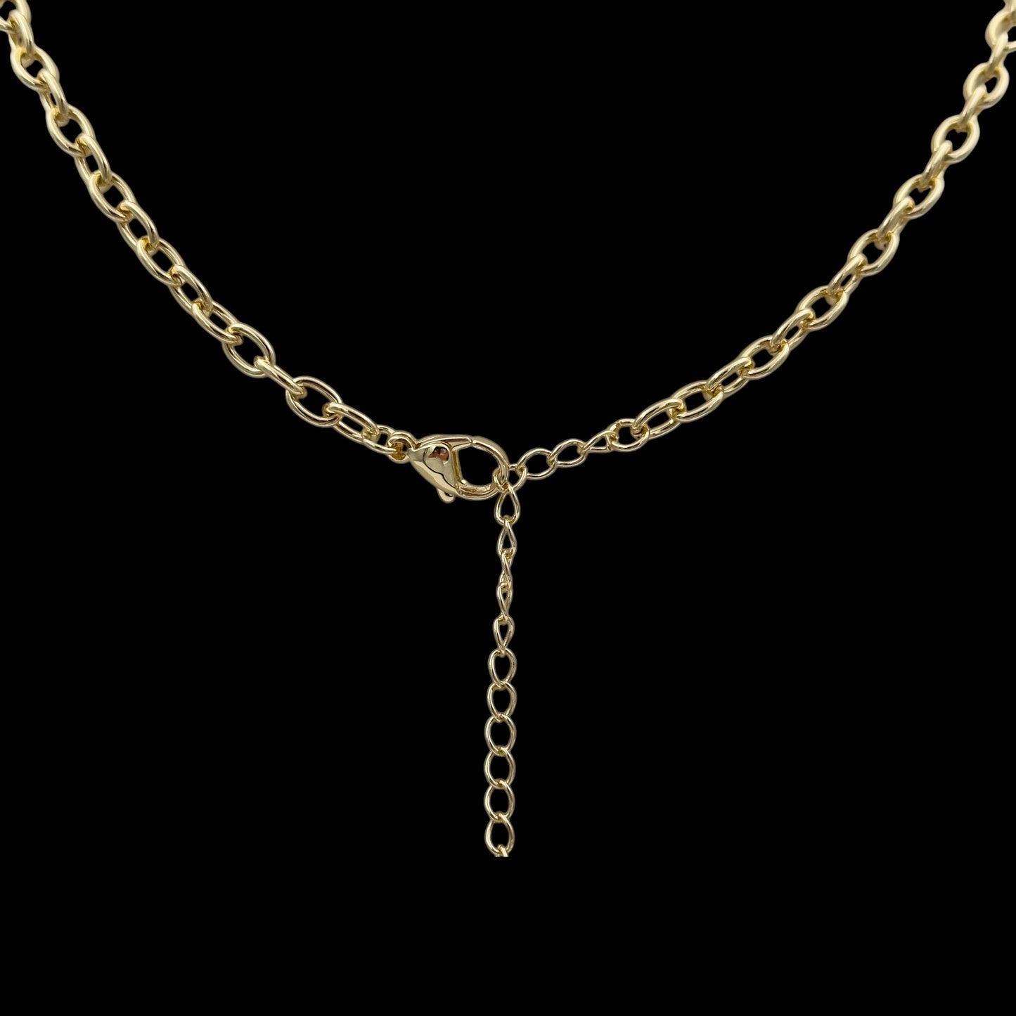 Colier Love Story Placat cu Aur 18K