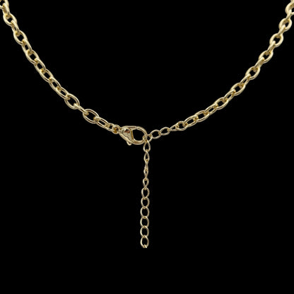 Colier Love Story Placat cu Aur 18K