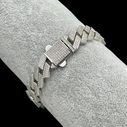 Bratara Cuban Special Argint