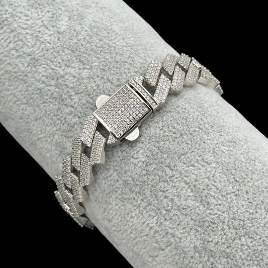 Bratara Cuban Special Argint