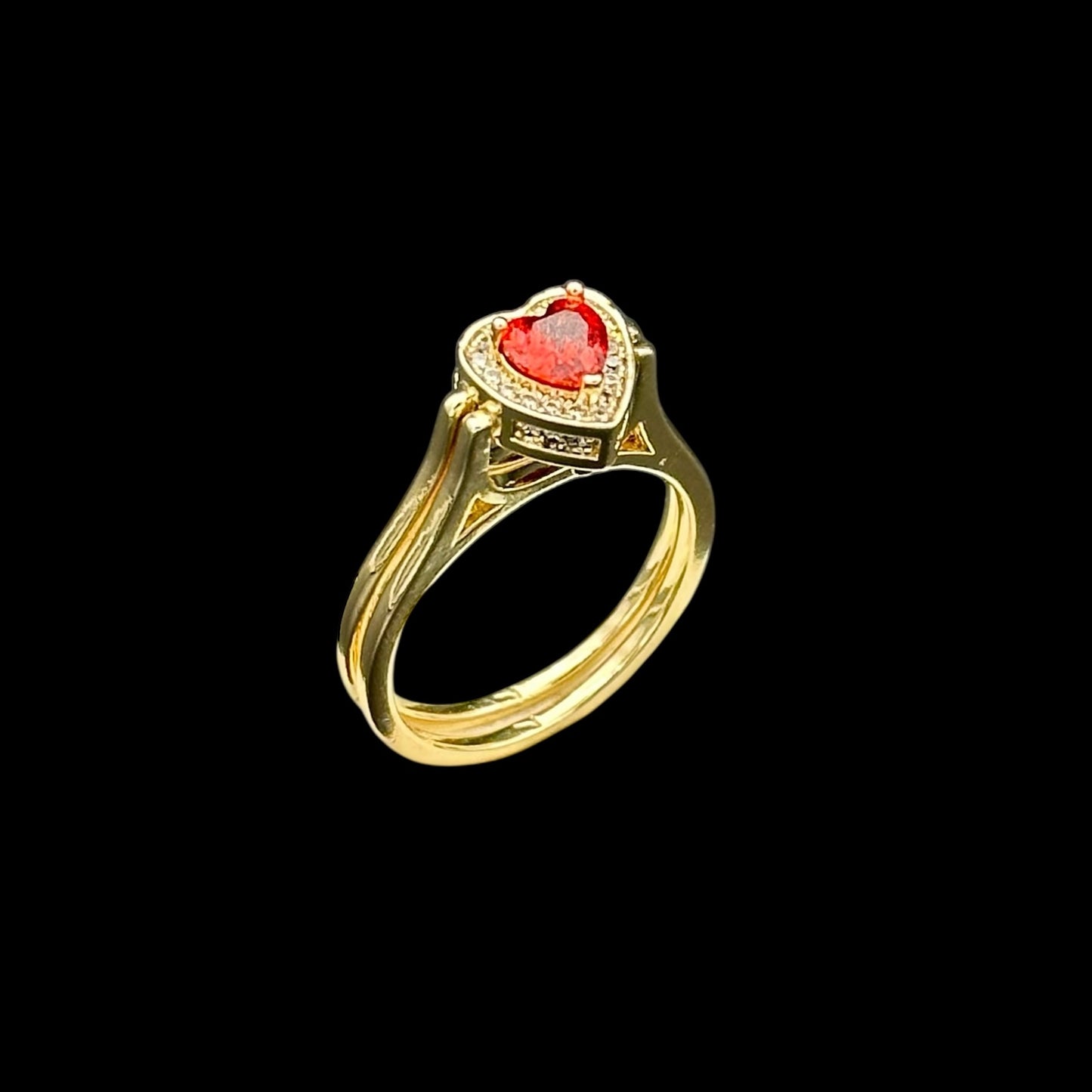 Inel Spin of Love Placat cu Aur 18K